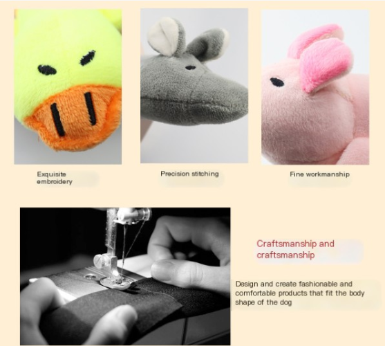 New Plush Sound Pet Toys for Dogs and Cats