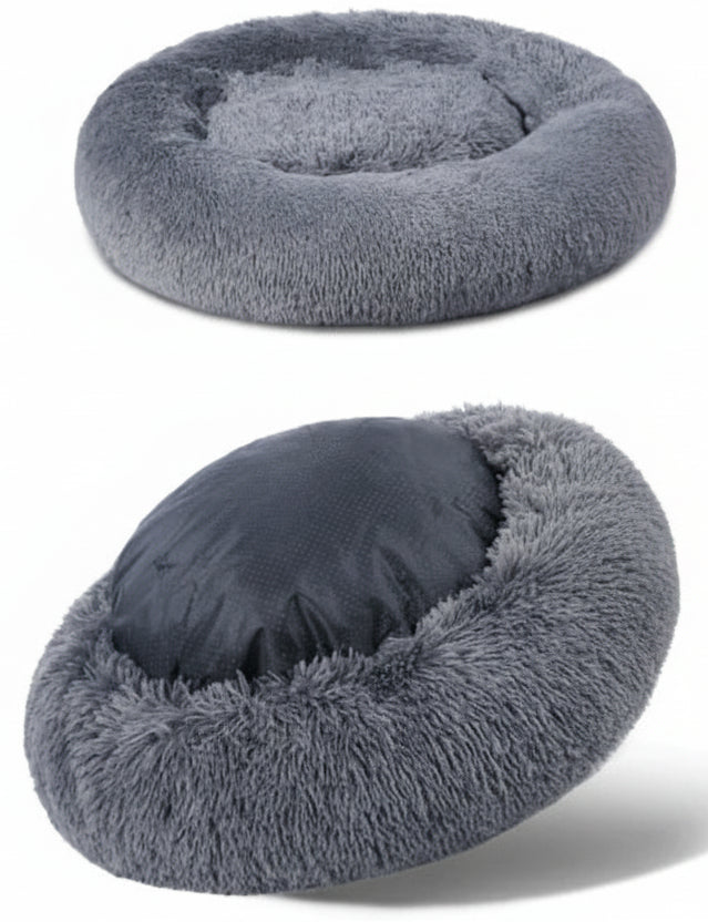 Fluffy Donut Pet Bed