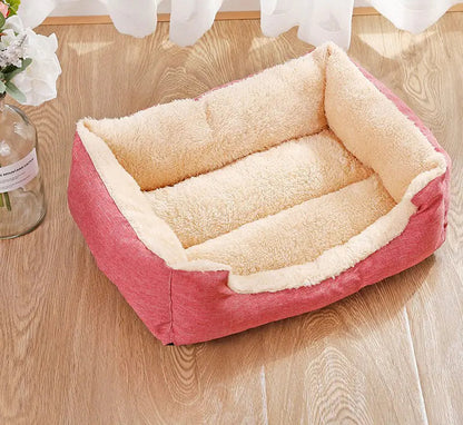ComfortNest Plush Pet Sleep Bed