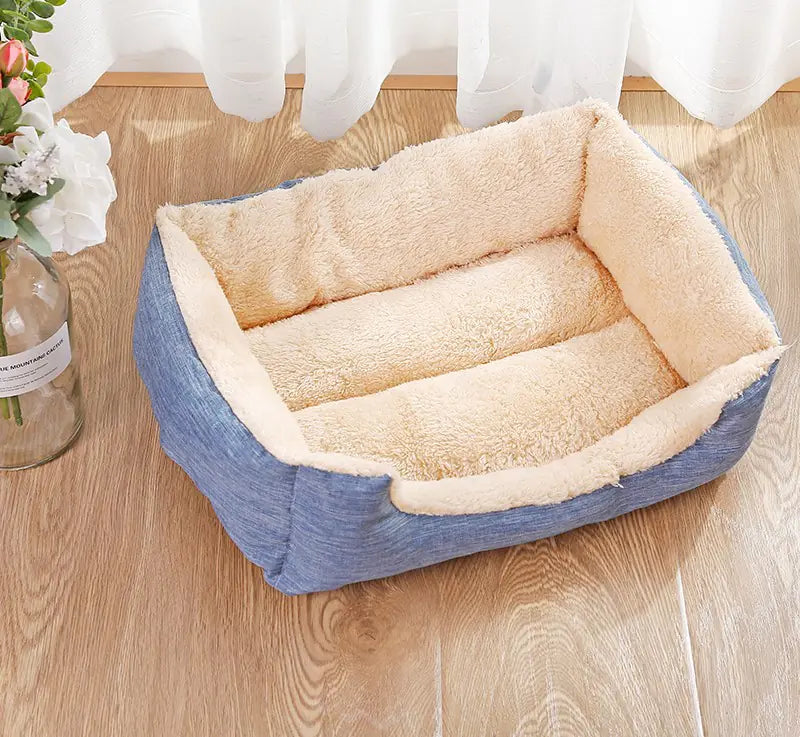 ComfortNest Plush Pet Sleep Bed