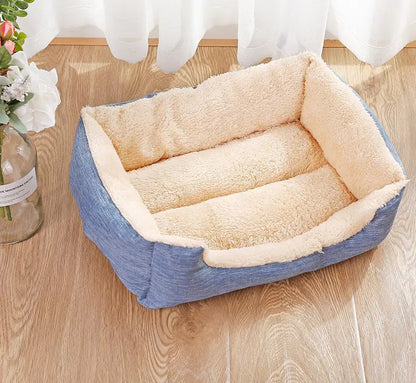 ComfortNest Plush Pet Sleep Bed