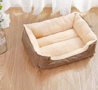 ComfortNest Plush Pet Sleep Bed